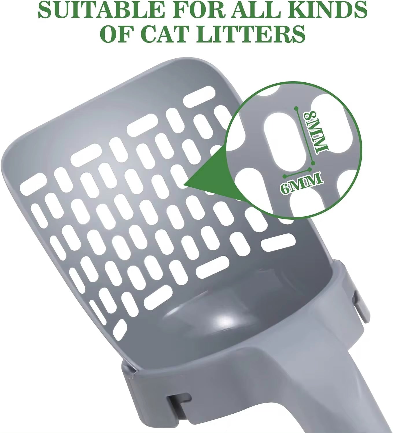 Self-Cleaning Cat Litter Scoop