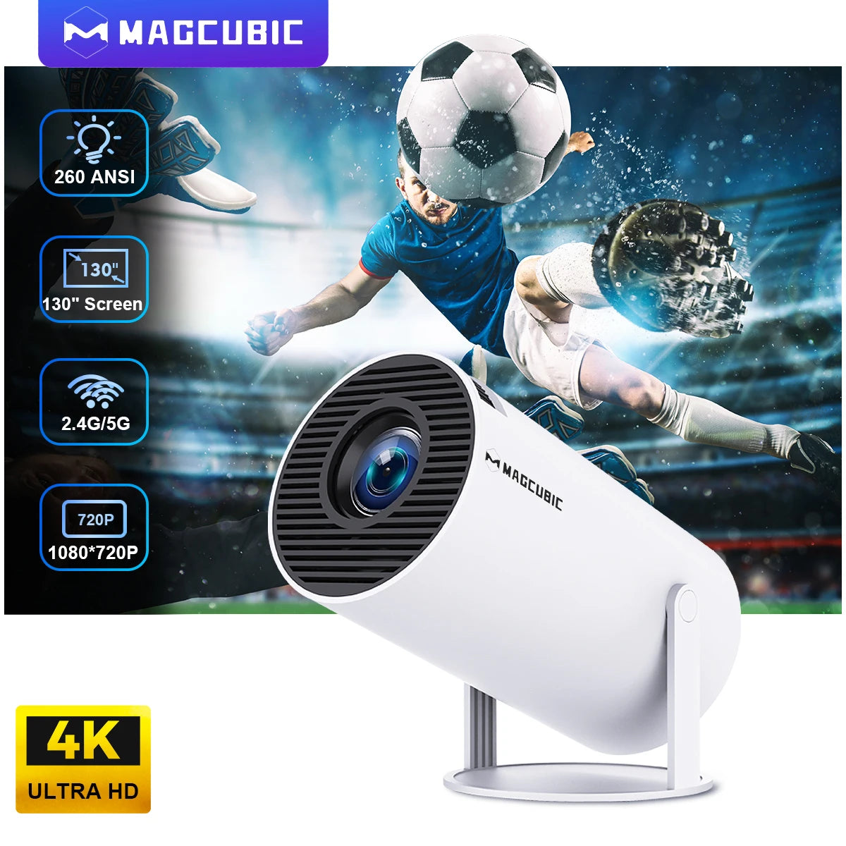 Magcubic Projector 4K BT5.0