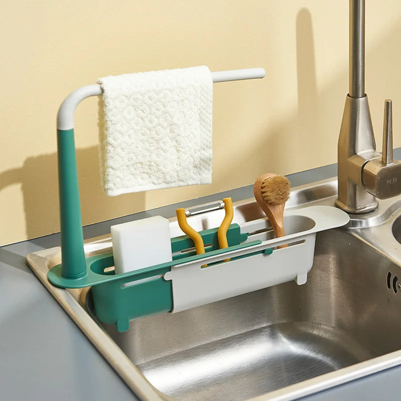 Telescopic Sink Shelf Organizer