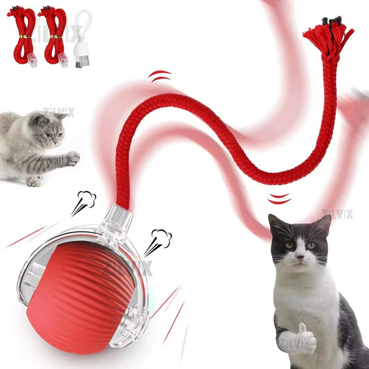 Interactive Electric Cat Rolling Ball