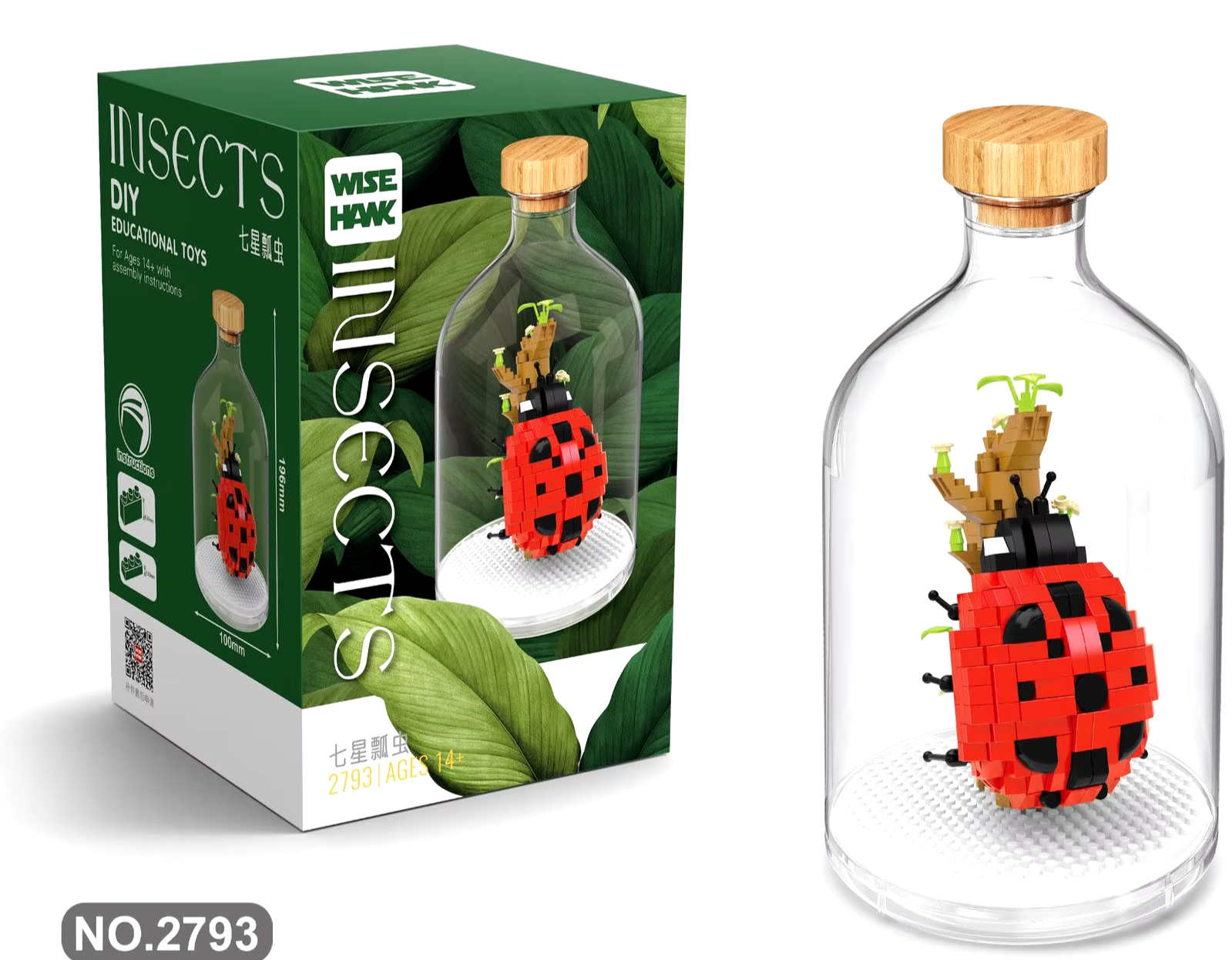 DIY Insect Series Building Blocks