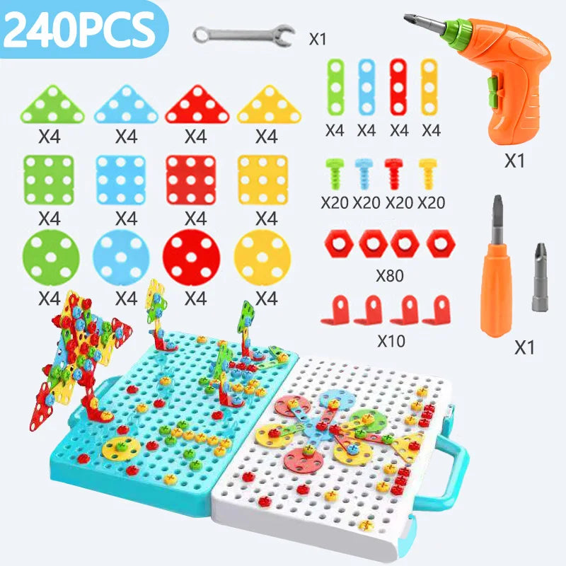 Kids Drill Screw 3D Puzzle Toy