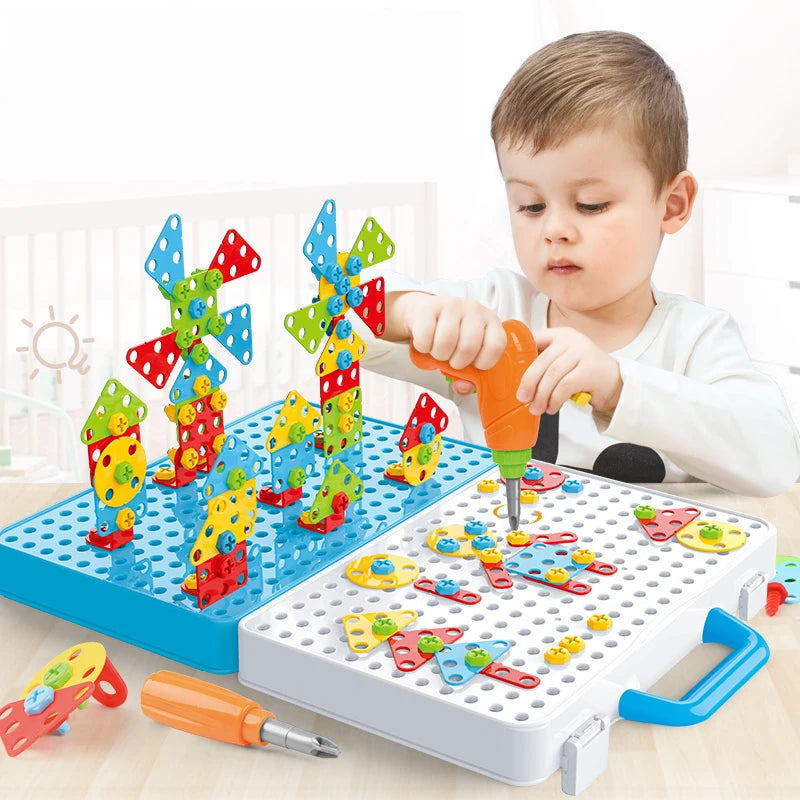 Kids Drill Screw 3D Puzzle Toy