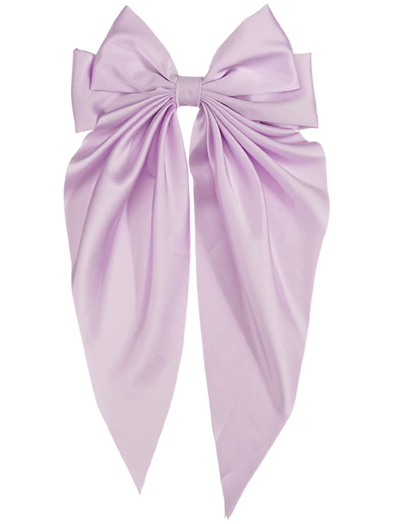 Elegant Satin Bow Hair Clip