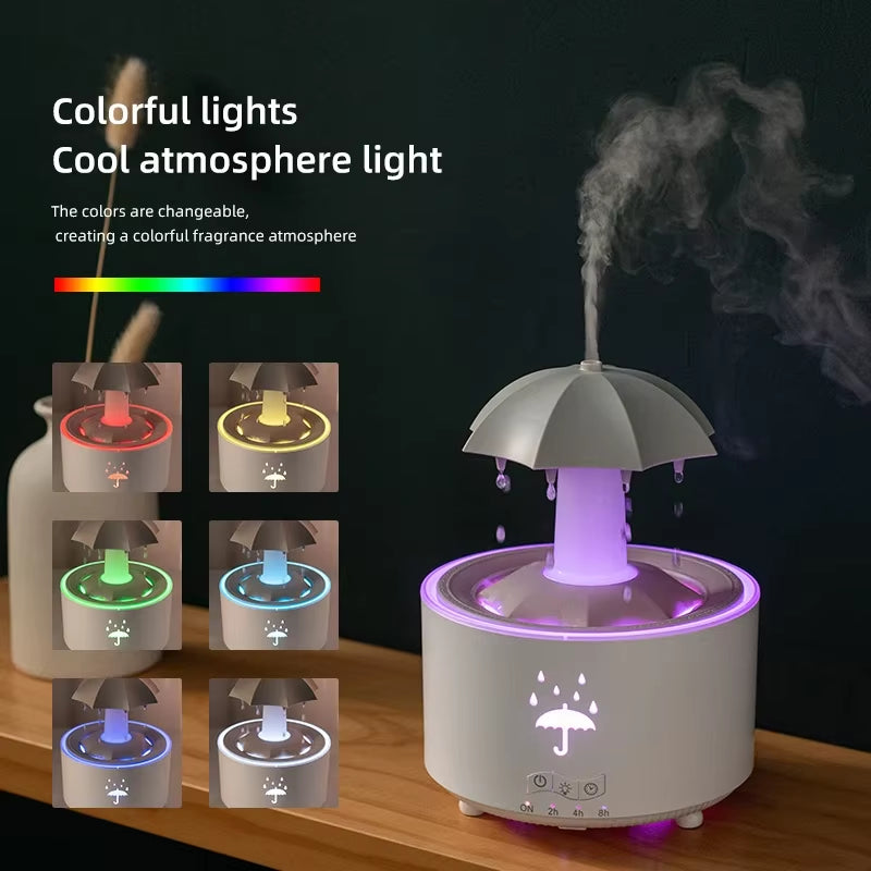 Umbrella Raindrop Humidifier Diffuser