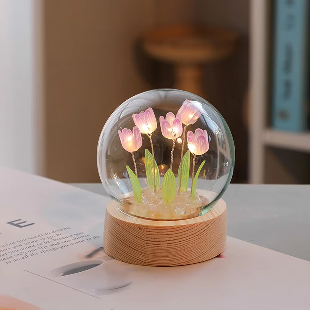 Tulip Night Light Bedroom Lamp