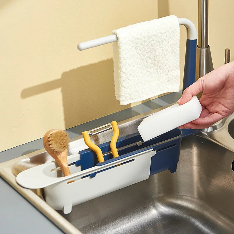 Telescopic Sink Shelf Organizer