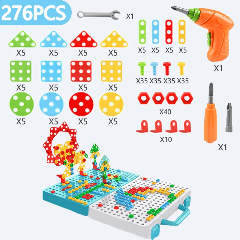 Kids Drill Screw 3D Puzzle Toy