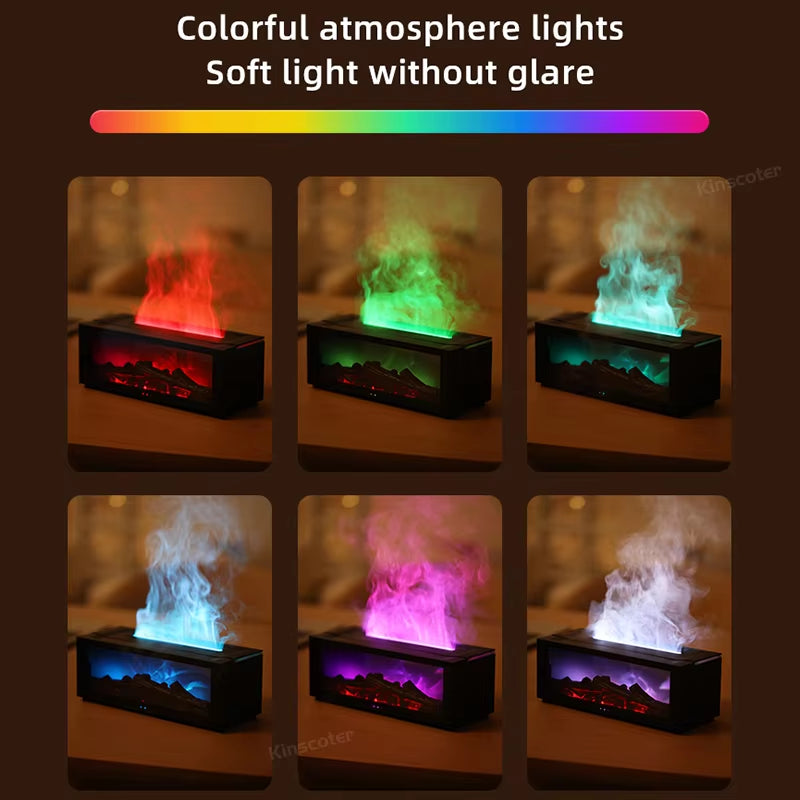 Colorful Flame Aroma Diffuser