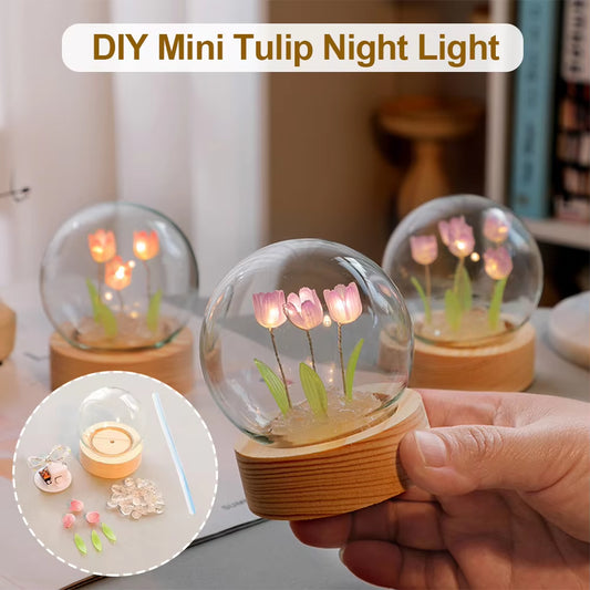 Tulip Night Light Bedroom Lamp