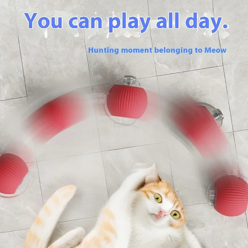 Interactive Electric Cat Rolling Ball