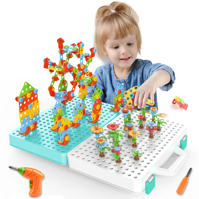 Kids Drill Screw 3D Puzzle Toy