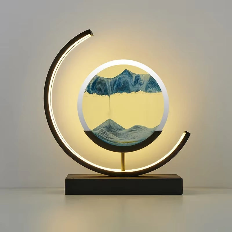 LED Moving Sand Art Lamp