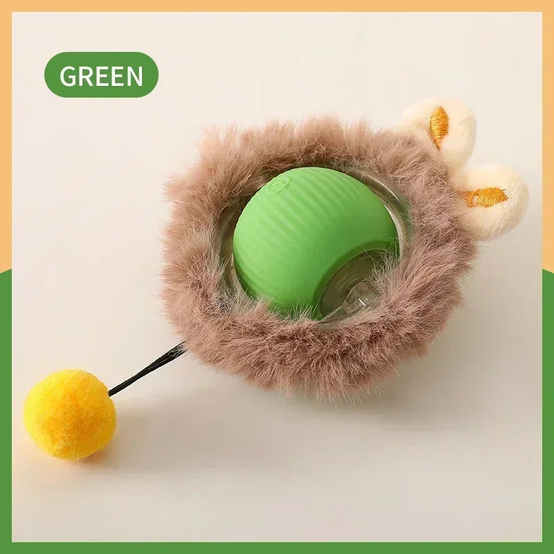 Interactive Electric Cat Rolling Ball