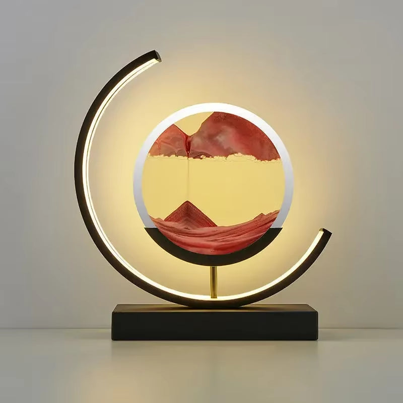 LED Moving Sand Art Lamp