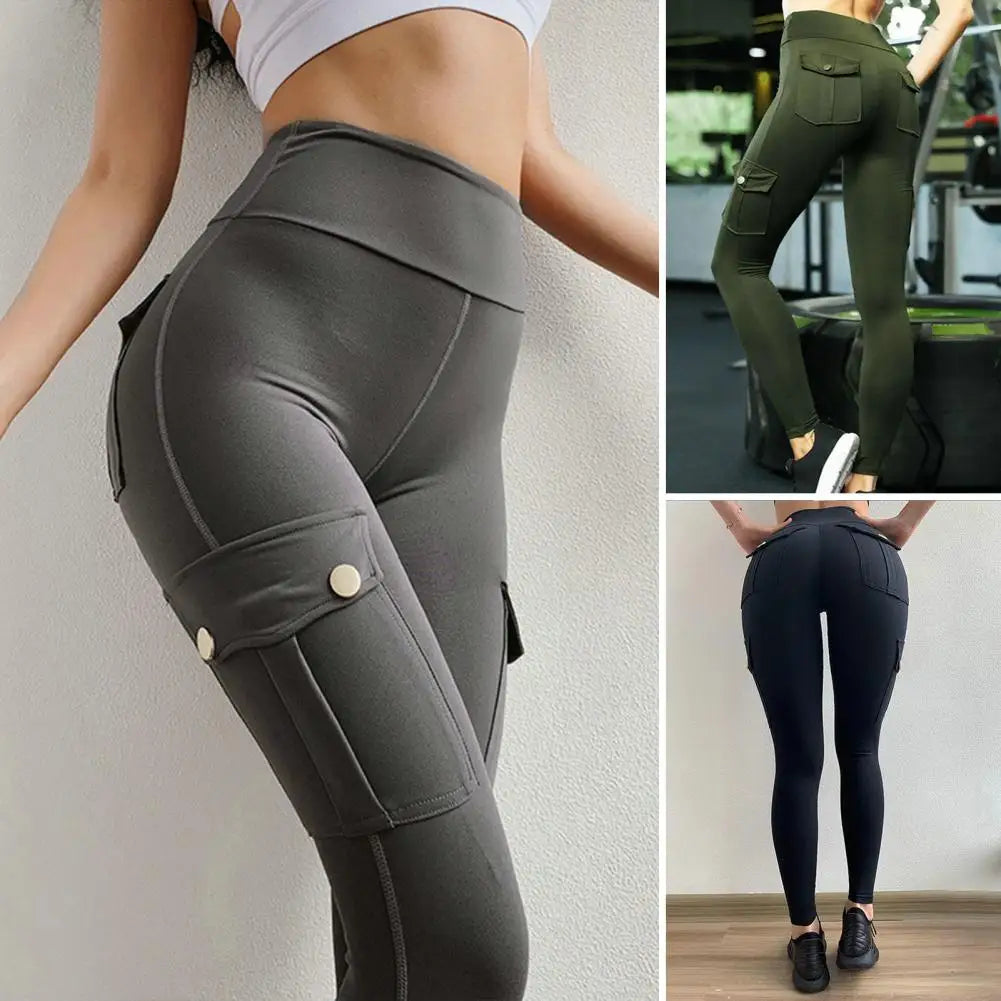 Velvet Lined High Waist Yoga Pants