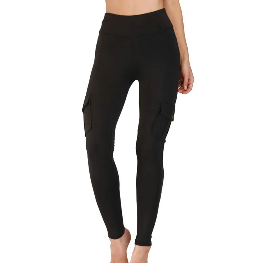 Velvet Lined High Waist Yoga Pants