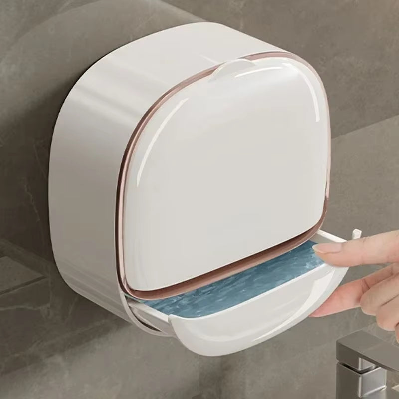 Wall-Mounted Waterproof Soap Box