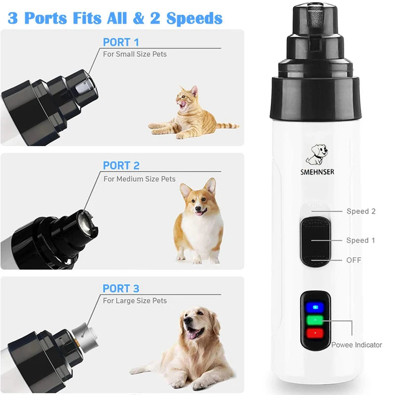 Rechargeable Dog Nail Grinder