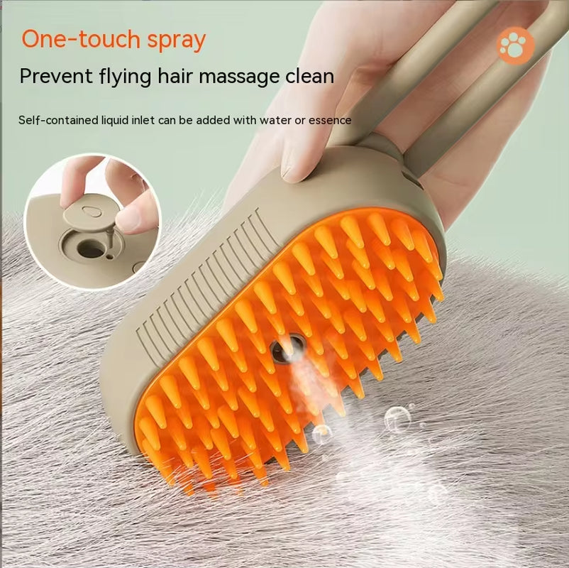 Electric Pet Spray Comb Brush