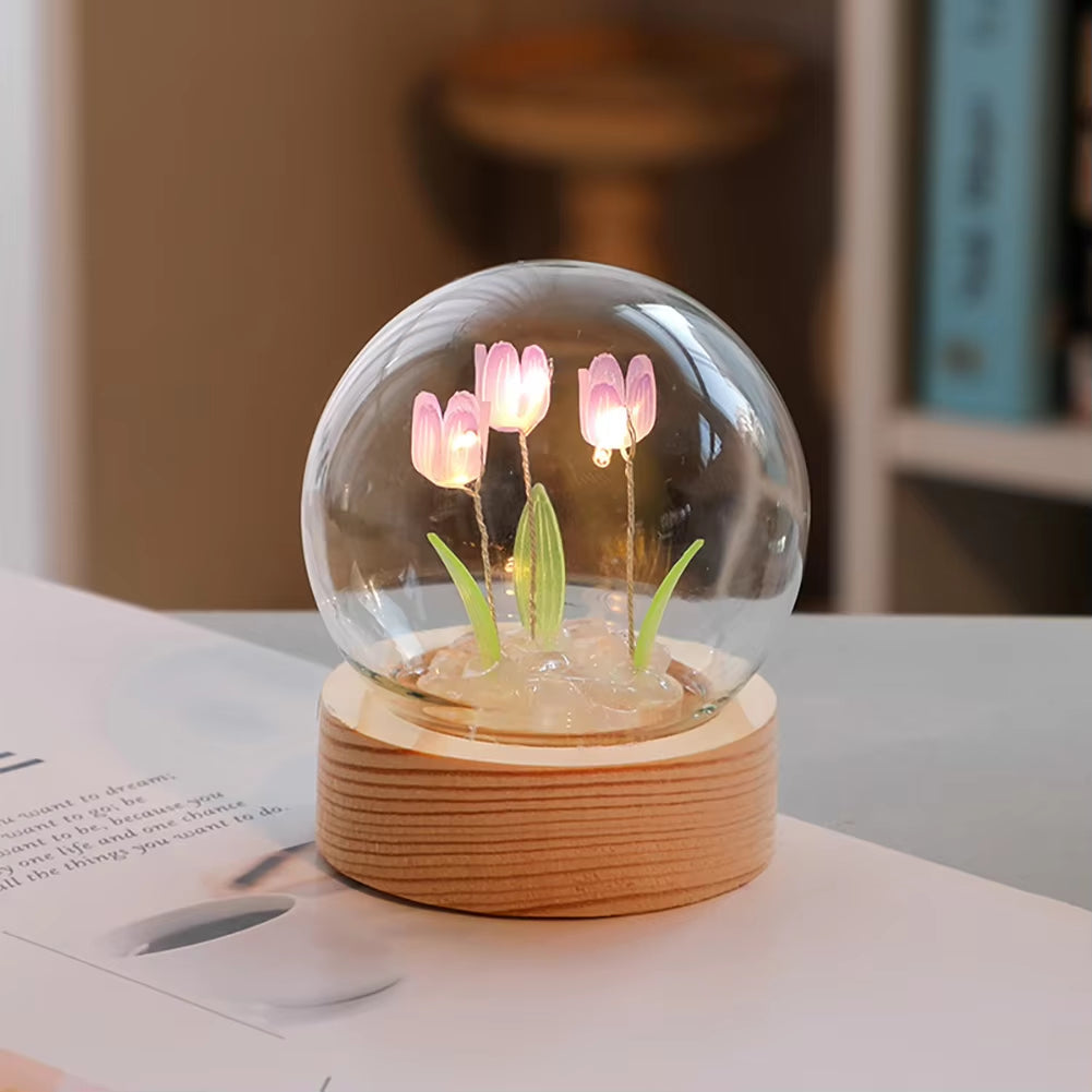 Tulip Night Light Bedroom Lamp