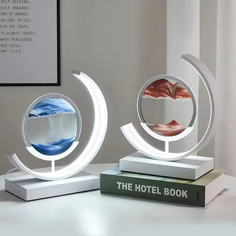 LED Moving Sand Art Lamp