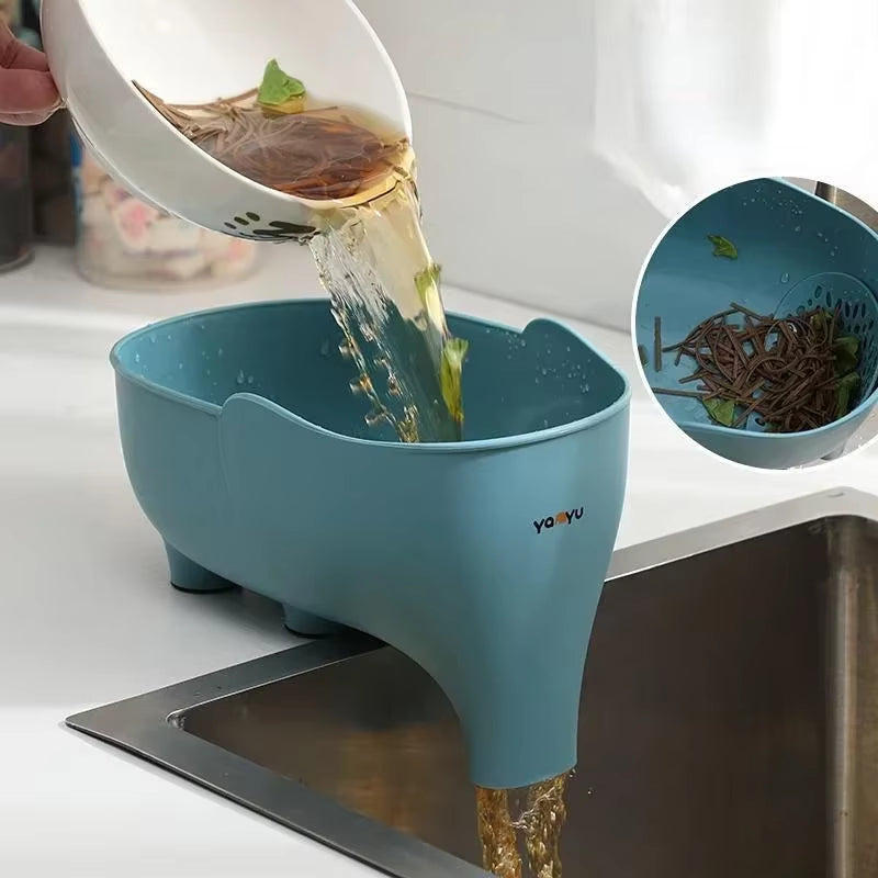 Elephant Kitchen Drain Basket