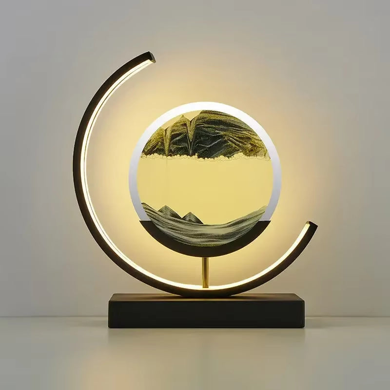 LED Moving Sand Art Lamp