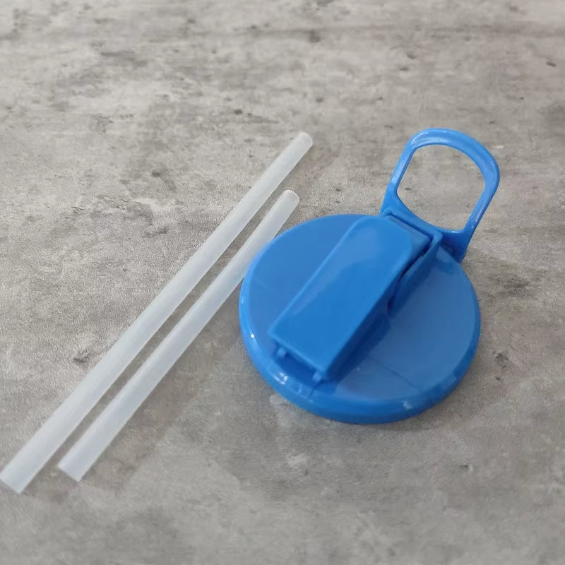 Portable Soda Can Lid with Straws