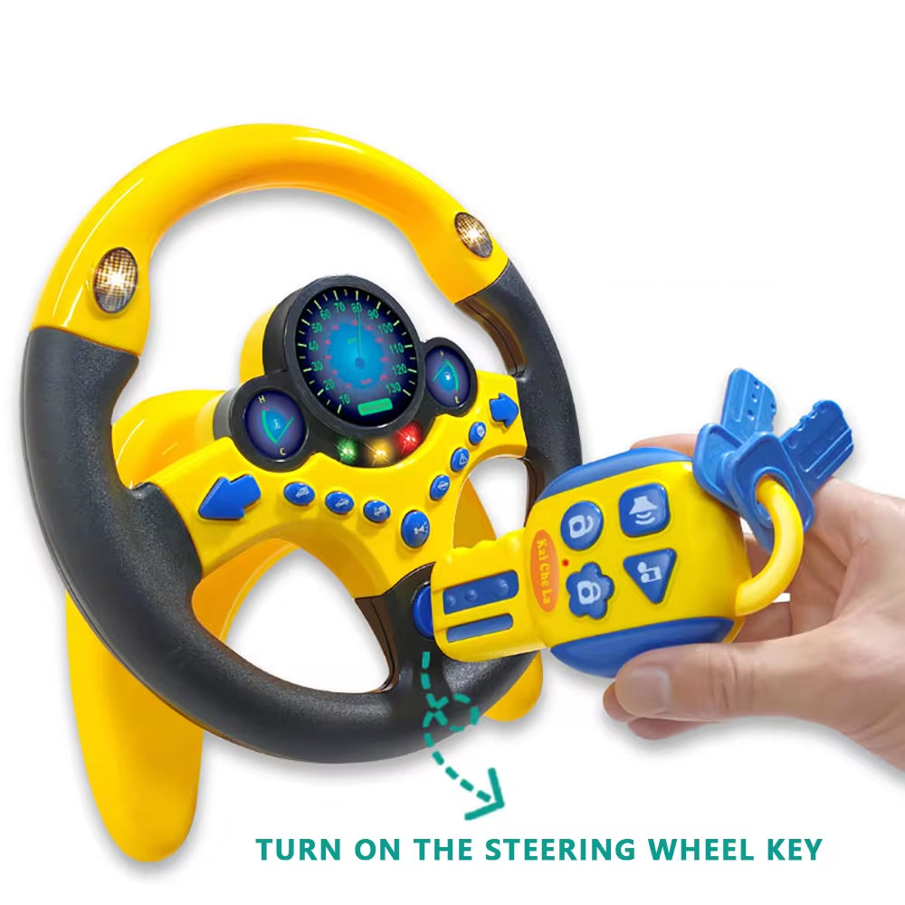 Electric Steering Wheel Toy