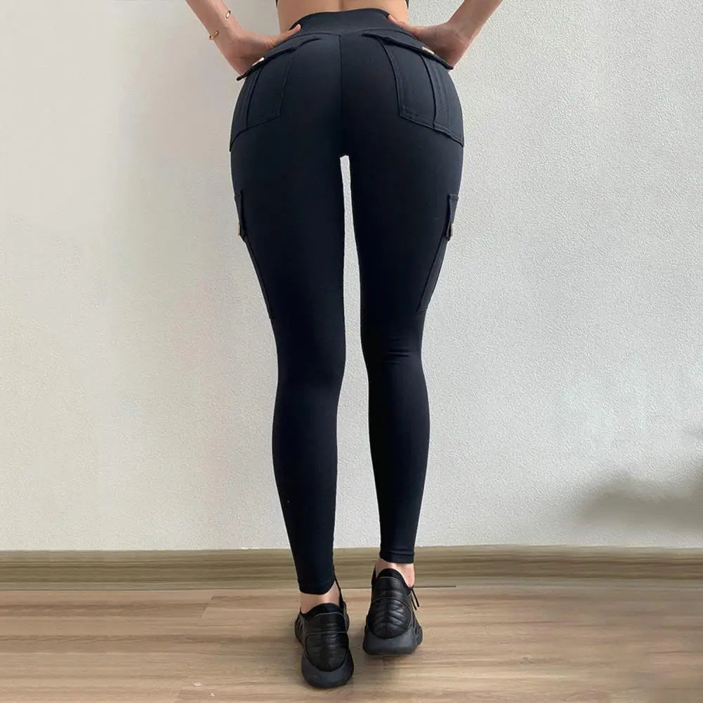 Velvet Lined High Waist Yoga Pants