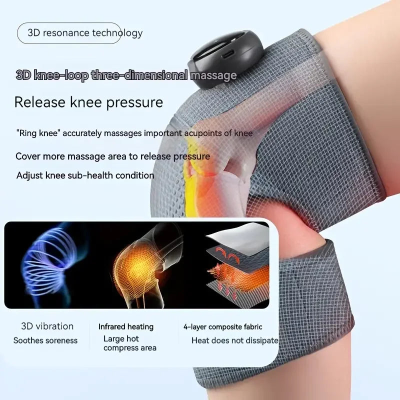 3-in-1 Heated Knee & Shoulder Massager